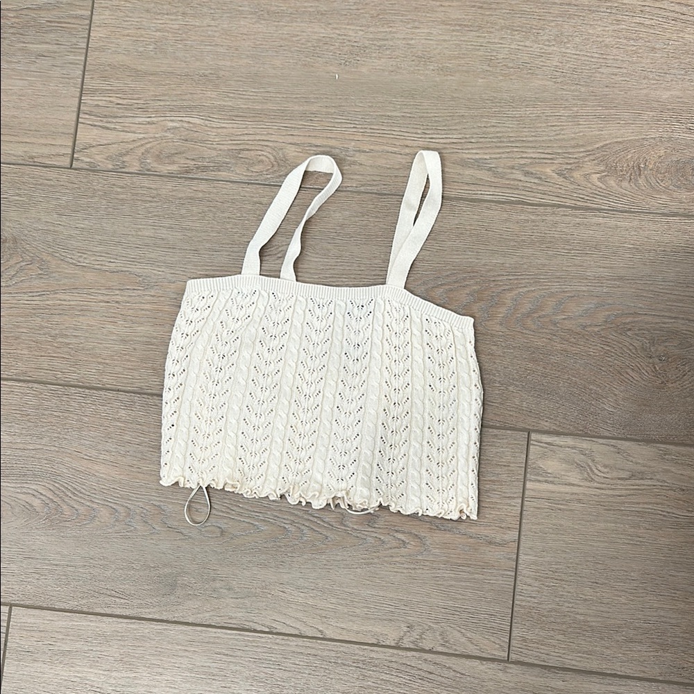 Cream Knit Two-Piece Set - Picture 5 of 5